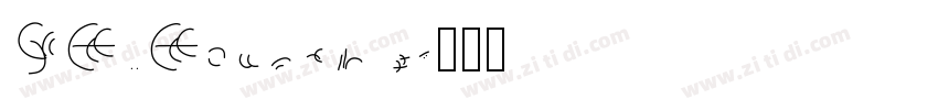 SF Fourche字体转换